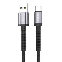 Foneng Foneng X83 USB to USB-C cable, 2.1A, 1m (black)