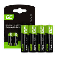 Green Cell Green Cell Rechargeable Batteries Sticks 4x AA HR6 2000 mAh