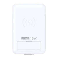 Remax Remax Shell RP-W59 wireless charger, 15W (white)