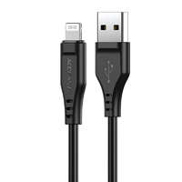 Acefast Cable USB to Lightining Acefast C3-02, MFi, 2.4A 1.2m (black)