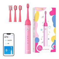 Bitvae Sonic toothbrush with app for kids and tips set Bitvae K7S (pink)