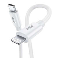 AOHI AOHI AOC-L003 USB-C to Lightning cable, 1.2m, 3A, with MFi certificate (white)