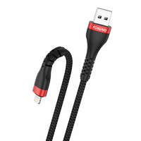 Foneng Foneng Cable USB to Lightning, X82 iPhone 3A, 1m (black)