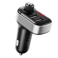 XO Car charger XO Smart Bluetooth TZ08 MP3 + 5v3.1A 15W (black)
