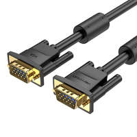 Vention VGA (3+6) Cable with Ferrite Cores Vention DAEBI 3m, 1080P 60Hz (Black)