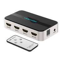 Vention HDMI Switcher 3 in 1 out Vention AFJH0 4K with Audio Separation (Gray)