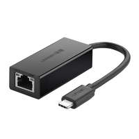 UGREEN UGREEN 30287 Külső RJ45 - USB-C adapter, 10/100 Mbps (fekete)