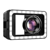 APEXEL Mobile lens APEXEL APL-HB100FL23 100mm macro with LED (black)