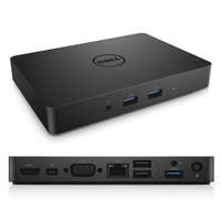 Hewlett-Packard Dell Dock WD15 USB-C, + 130W adaptér, 3xUSB 3.0, 2xUSB 2.0, VGA, HDMI, miniDisplayPort, RJ45