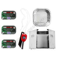 BCB BCB Fire Dragon Folding Cooker - Összecsukható Főzőállvány Szett