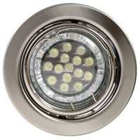 LANDLITE LANDLITE LED, GU10, 3x1,5W, Ø79mm, billenő, matt króm, spot lámpa szett (KIT-60A-3)