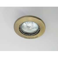 LANDLITE LANDLITE Halogén, GU5.3 (MR16), 3x20W, Ø80mm, fix, antik bronz, spot lámpa szett (KIT-57A-3)