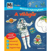 Tessloff és Babilon Kiadói Kft Mi micsoda matricás rejtvényfüzet- A világűr