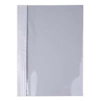 VICTORIA OFFICE Gyorsfűző, kemény hátlappal, PVC, A4, VICTORIA OFFICE, fehér