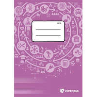 VICTORIA PAPER Füzet, tűzött, A5, hangjegy, 16 lap, VICTORIA PAPER Circle "36-16"