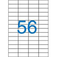 VICTORIA PAPER Etikett, univerzális, 52,5x21,2 mm, VICTORIA PAPER, 5600 etikett/csomag