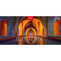 DAYLINER Naptár, asztali, álló, DAYLINER "Európa"
