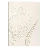 Clairefontaine Jegyzetfüzet Clairefontaine Tulip paper, A/6, 10,5x14,8cm, 64 lapos, sima