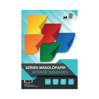 PD Office Másolópapír színes pd Clairefontaine A/4 80g vegyes intenzív színek 5x20 ív/csomag