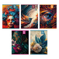 Pd School Füzet pd A/4 60 lapos kockás Brightart 2024