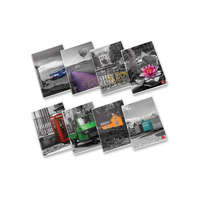 Pigna Füzet Pigna A Touch of color A/4 tűzött 42 lapos vonalas margós