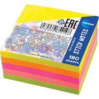 Centrum Öntapadós jegyzettömb Centrum Stick Notes 38x38 mm, 180 lapos, 5 féle neon szín