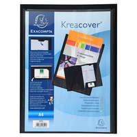 Exacompta Pólyás iratgyűjtő panorámás Exacompta A/4 névjegytartóval PP vegyes színek