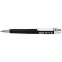 Diplomat Golyóstoll Diplomat Spacetec 0-Gravity fekete 1 mm kék