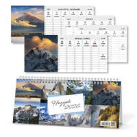 PD Calendar Naptár Csonka asztali pd Hegyek 2026