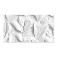 PD Calendar Naptár Tűzött mini zseb fekvő White 2026