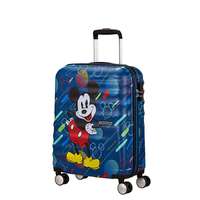 AMERICAN TOURISTER by Samsonite American Tourister WAVEBREAKER Disney FUTURE POP MICKEY négykerekű kabinbőrönd 85667-9845