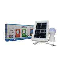 RPP Hordozható napelemes töltő, PowerBank beépített LED lámpával, 2800 mAh, fehér