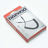 Daewoo Daewoo rugalmas audio kábel, 2 x 3.5 mm csatlakozóval, DI2355