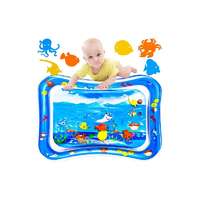 Kruzzel Felfújható vizes játszószőnyeg babáknak, óceános mintával, 60×45 cm