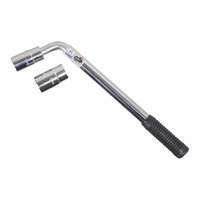 Teleszkópos kerékanyakulcs, 17-19/21-23 mm – TÜV, GS minősítéssel 09412