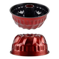 Perfect Home Metal Red Line Kuglóf forma középpel 23*9,6cm 19131