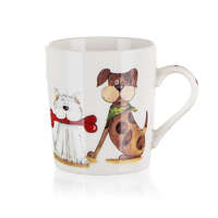 BANQUET DOG kerámia bögre, 250 ml 60221596D