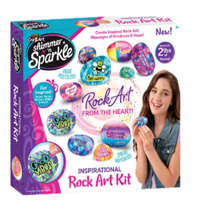 Shimmer 'n Sparkle Inspiráló Rock Art kreatív készlet 671-0065520
