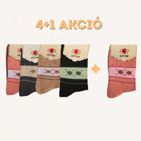 4+1 Női pamut zokni szett 35-38 –709916-4