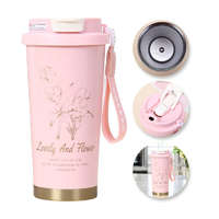 Stílusos bögre termosz lovely pink 550ml BD28WZ2