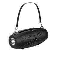 Hordozható Bluetooth hangszóró – 5W, napelemes, beépített zseblámpával BDL-189