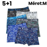 5+1 Férfi mintás boxer M D5111