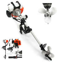 KrafTech Benzinmotoros csónakmotor 6,5 lóerő és 73cc KT/SSZ-680X