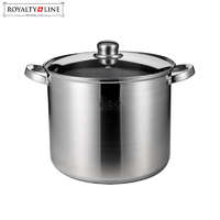 Royalty Line indukciós fazék fedővel 19 liter 34 x 24 cm RL-IN19