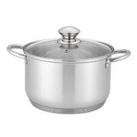 Swiss Z Line rozsdamentes acél fazék – 20 cm, 3,5 liter ZSC-1220