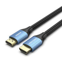 Vention Vention HDMI/M -> HDMI/M (4K, HD, Alu, kék), 0,75m, kábel