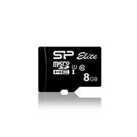 Silicon Power MicroSD kártya - 8GB microSDHC Elite UHS-1 U1 + adapter