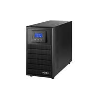 NJOY Szünetmentes 3000VA - Aten Pro 3000 (4 Schuko, USB/RS-232, On-line, szinuszhullám, generátor támogatás, Eco mód)