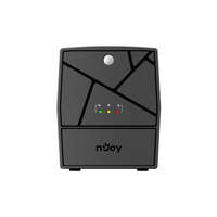 NJOY Szünetmentes 1000VA - Keen 1000 USB (4 Schuko, line-interaktív, USB menedzsment, RJ11/45 vonalvédelem, fekete)