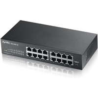 ZYXEL ZYXEL Switch 16x1000Mbps Fémházas Rackes, GS1100-16-EU0103F